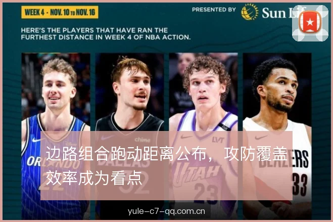 边路组合跑动距离公布，攻防覆盖效率成为看点